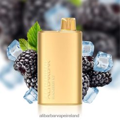 Alibarbar Vape Review - Blackberry Ice RN4H6T10 Alibarbar Rich 8000 Disposable Vape