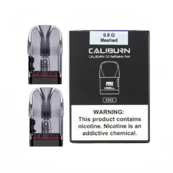 Uwell Caliburn G3 Replacement Pods 2.5mL 4-Pack 0.4-1.2ohm