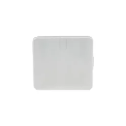 Clear Compact 4-Bay 18650 Battery Case for Safe Transport