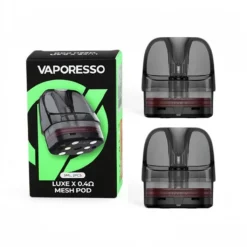Vaporesso Luxe X Replacement Pods 2 Pack 0.4/0.8ohm Mesh 5ml