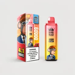 Bang Blaze 60K 4-in-1 Rechargeable Mesh Coil Disposable Vape