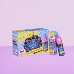 WASPE 12000 Puffs Disposable Vape Mixed Berries 20ml France