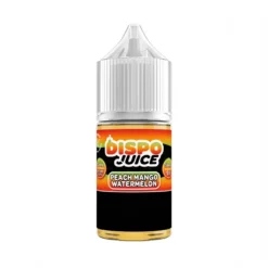 Dispo Juice Peach Mango Watermelon 30mL 30/50 Salt Nicotine